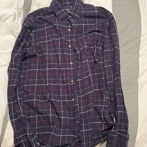 J.Crew navy flannel
